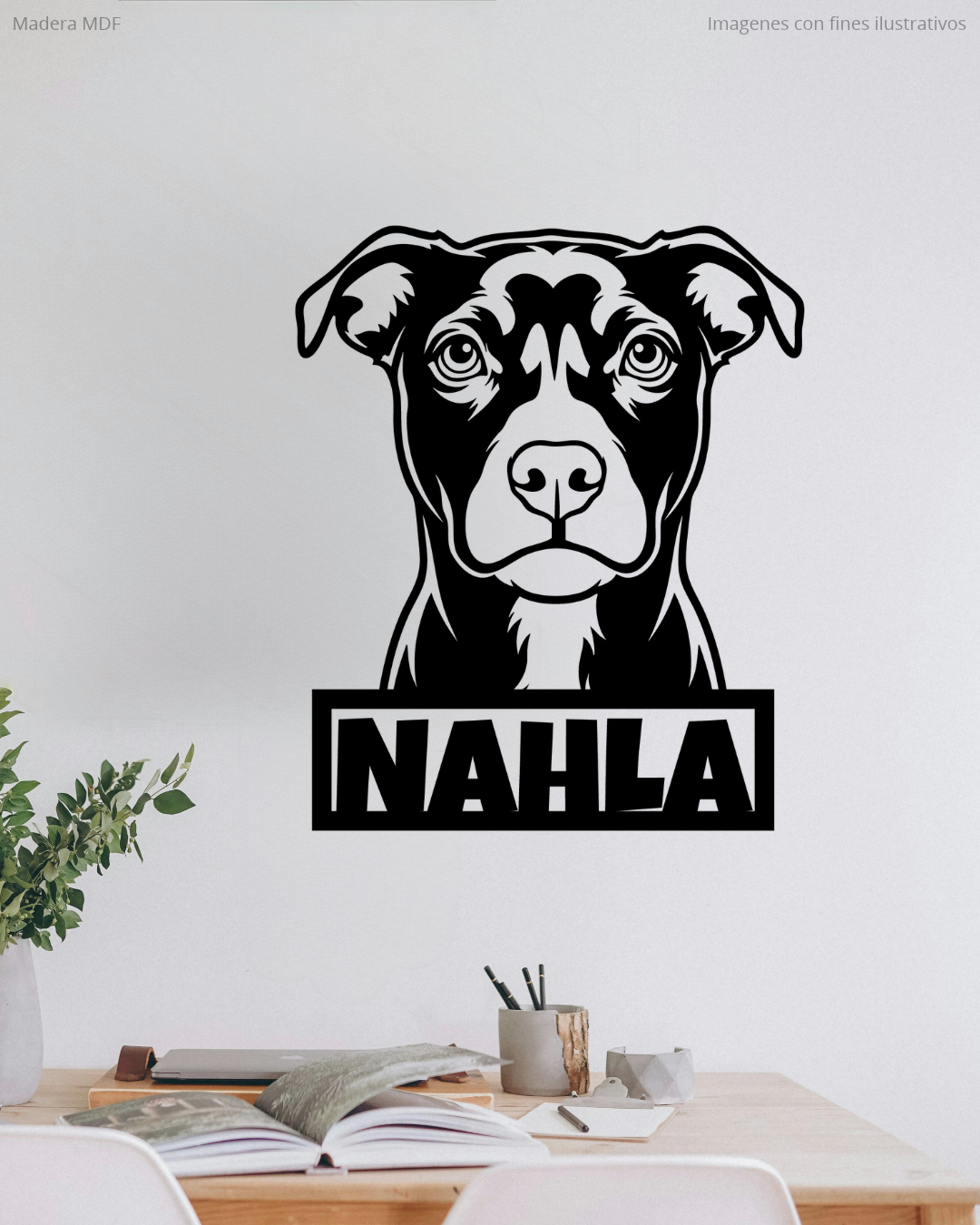 Perro Pitbull Personalizado