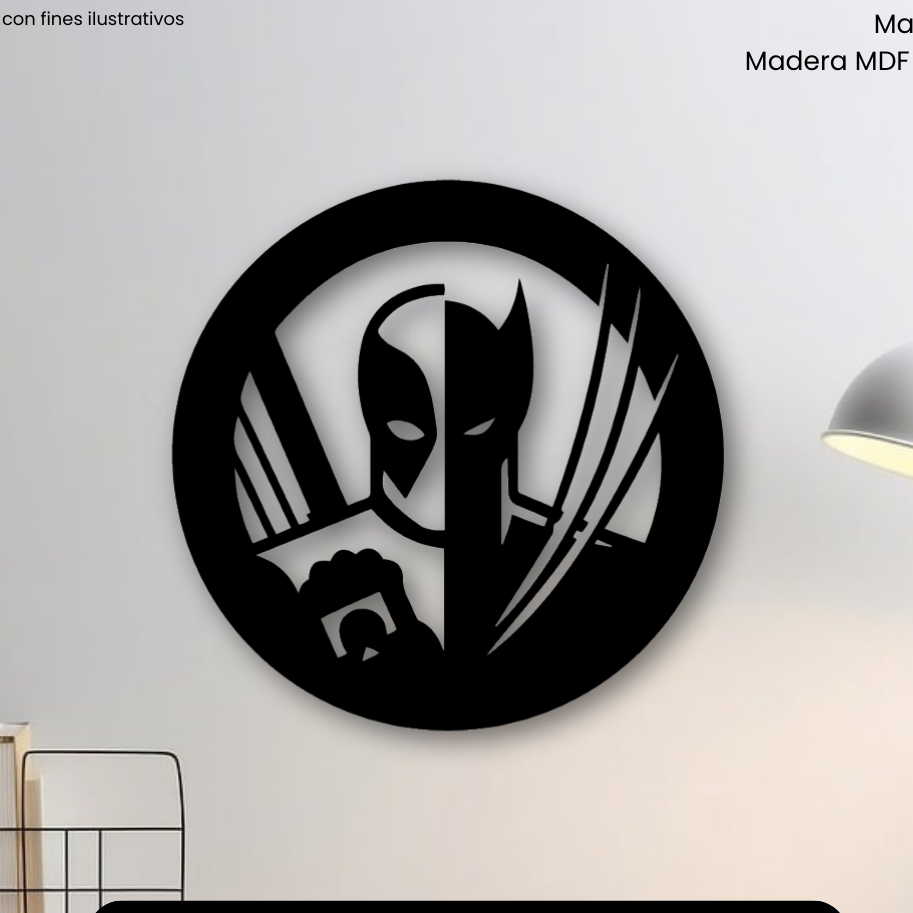 Cuadro Wolverine & Deadpool