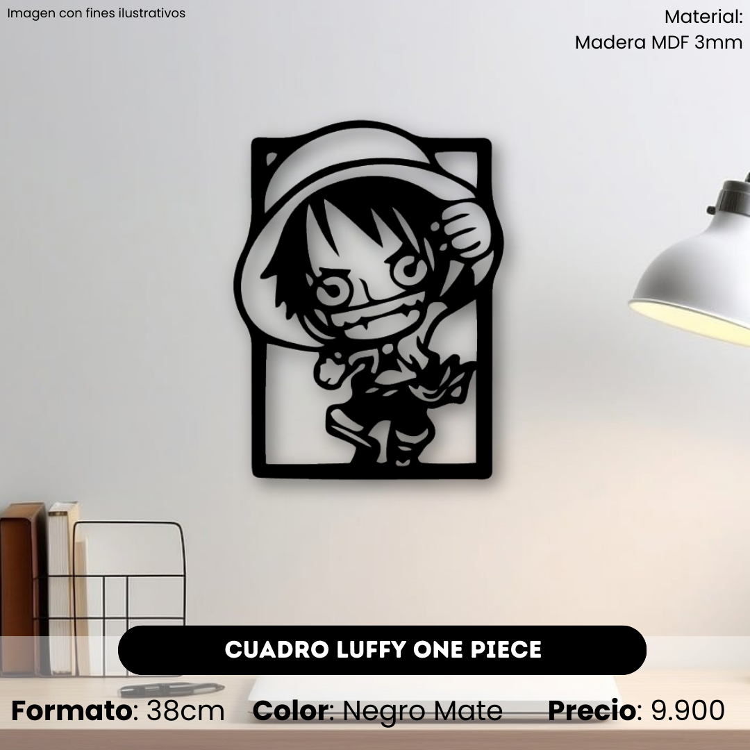 Cuadro One Piece Luffy