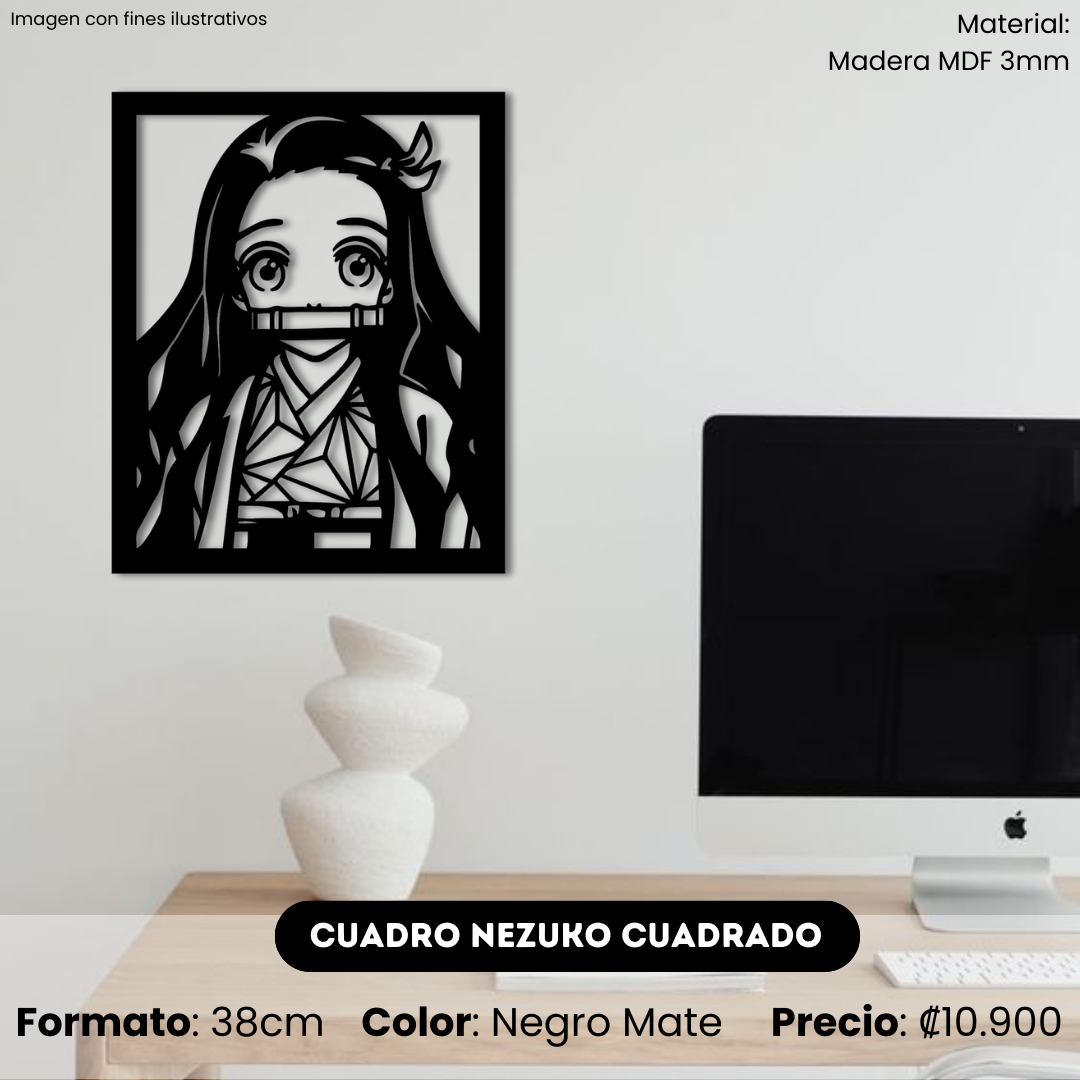 Cuadro Nezuko Demon Slayer