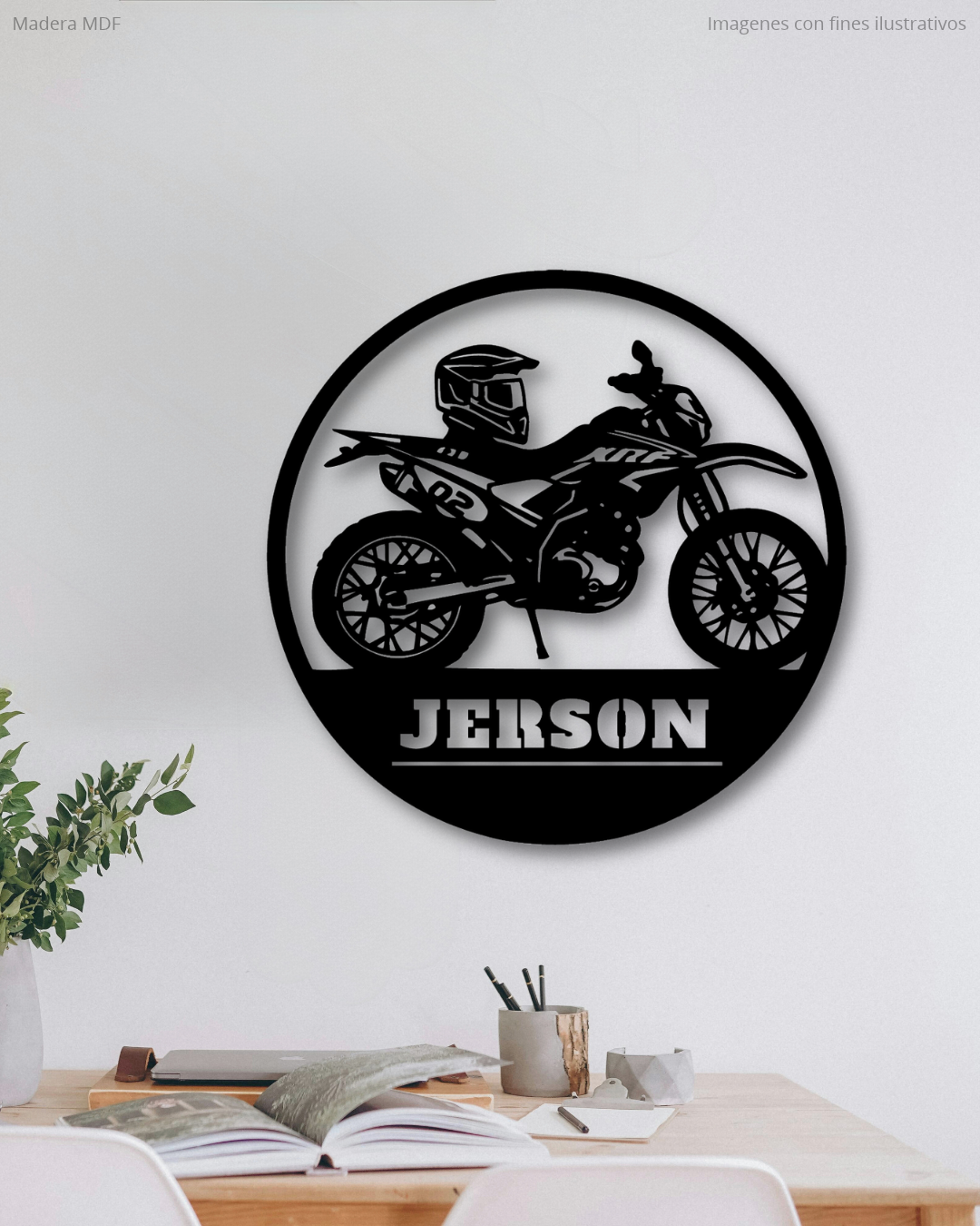 Moto con nombre personalizado