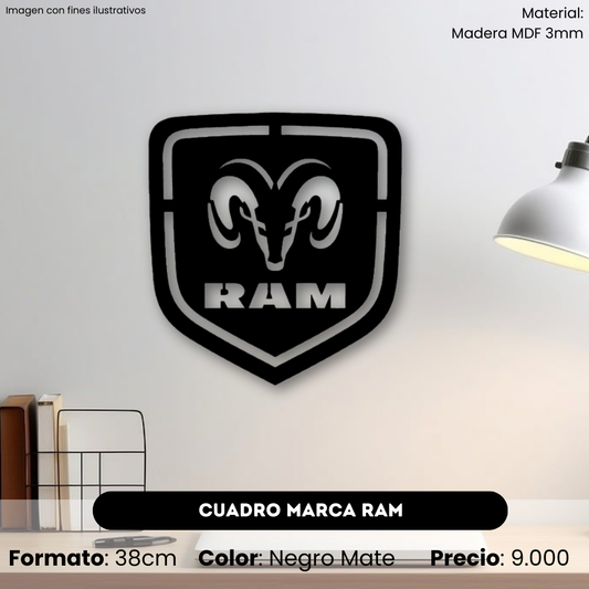 Cuadro Marca Carro RAM