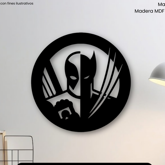 Cuadro Wolverine & Deadpool