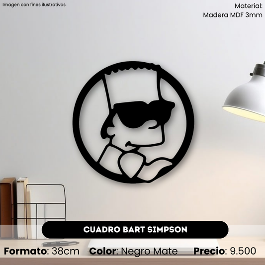 Cuadro Bart Simpson