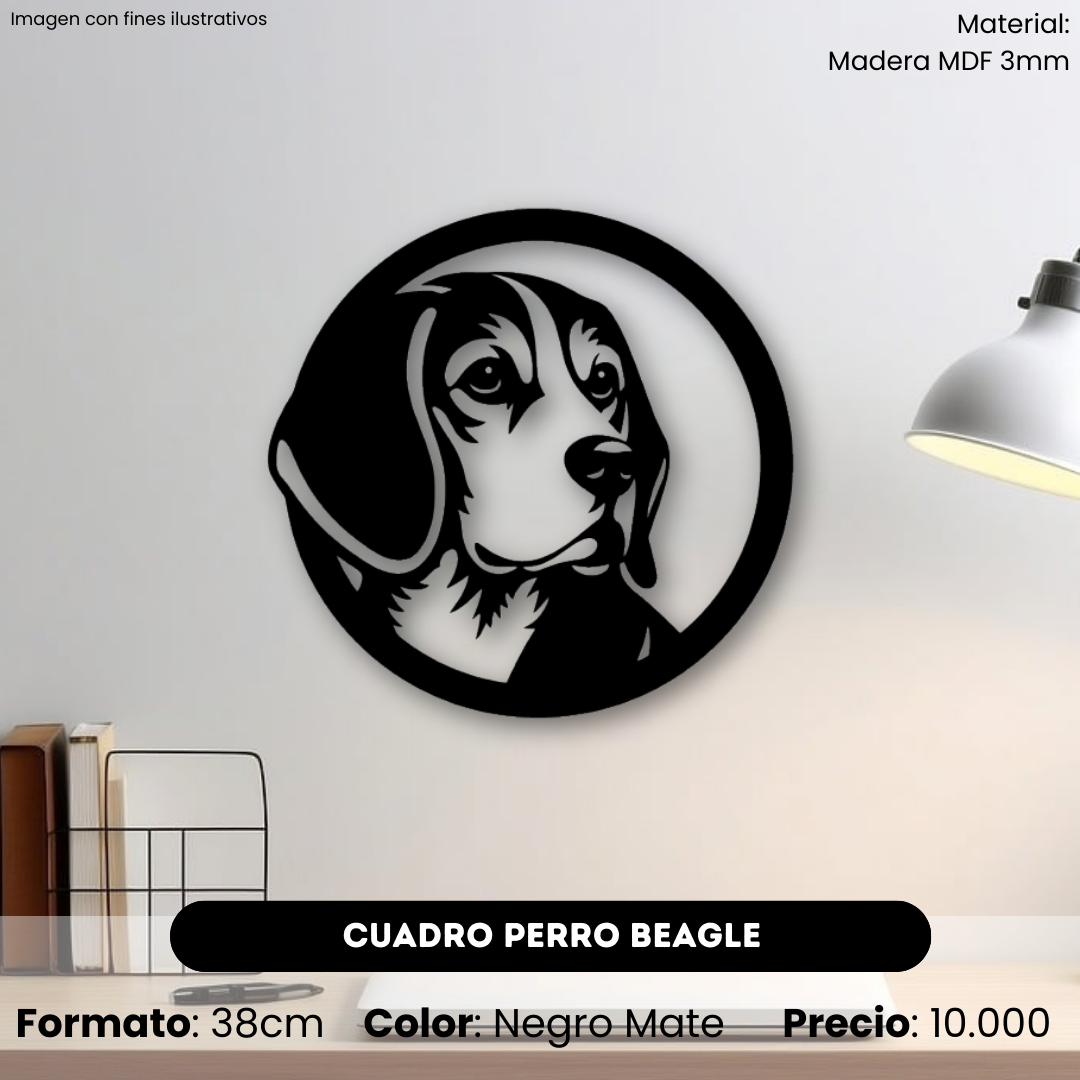 Cuadro Perro Beagle
