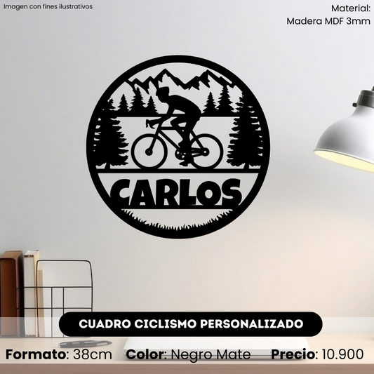 Cuadro Ciclismo Personalizado