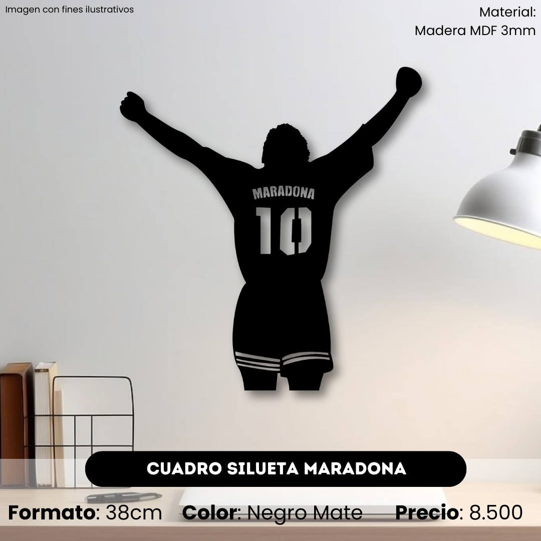 Cuadro Maradona