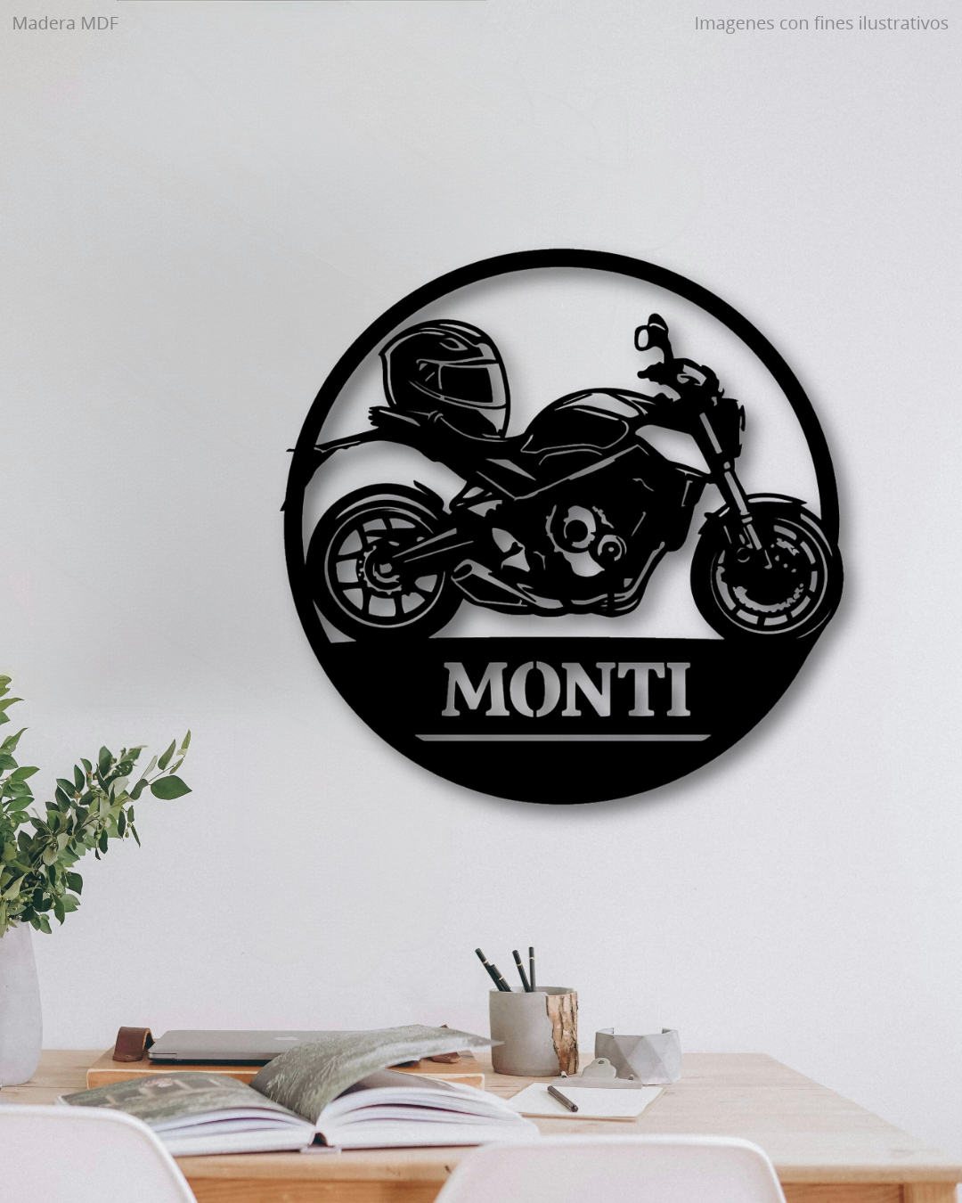 Moto con nombre personalizado