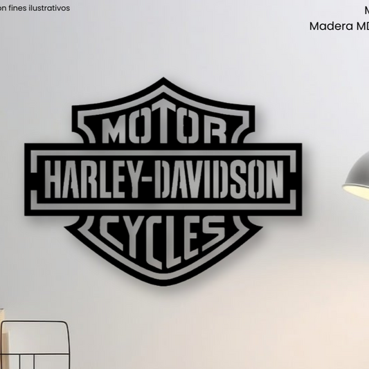 Cuadro Logo Harley Davidson